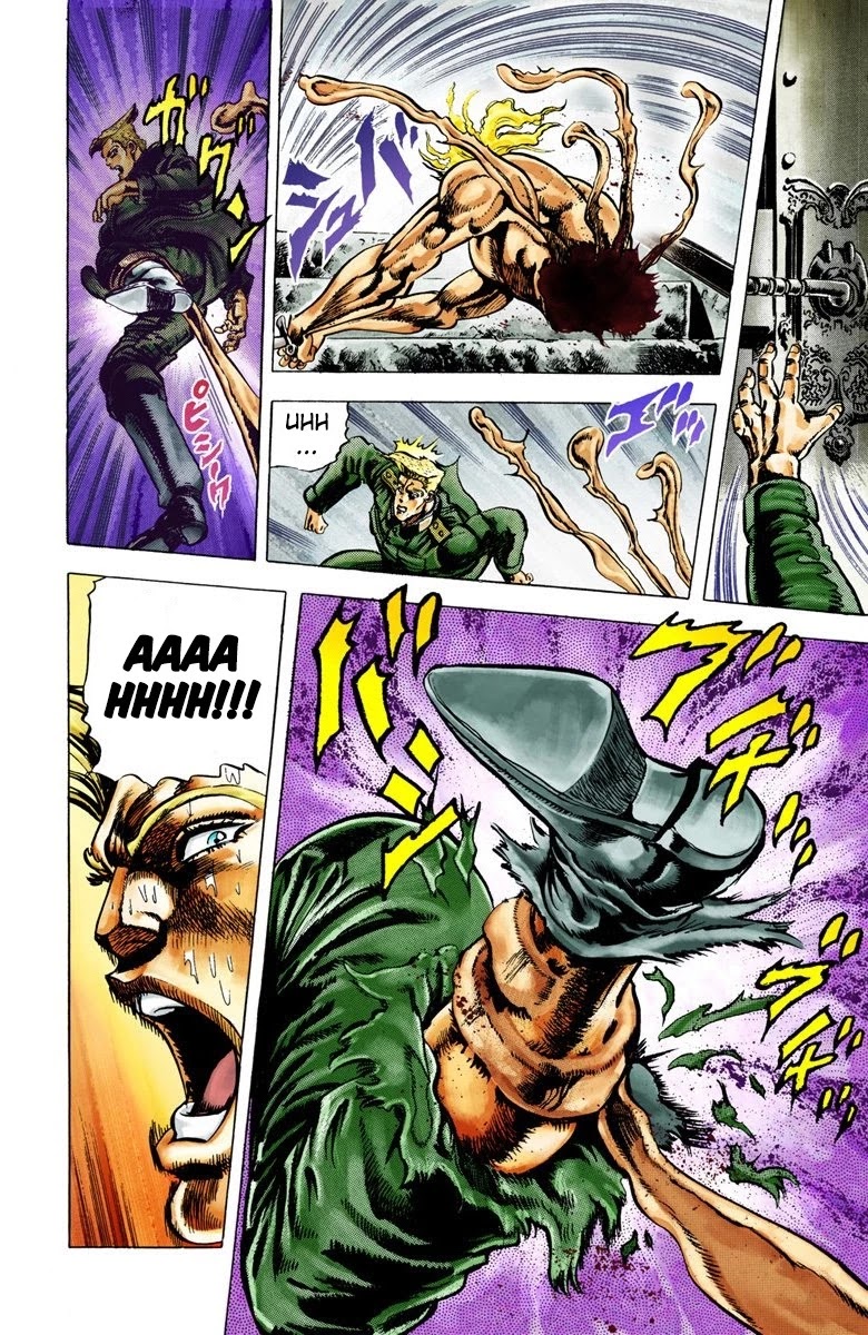 JoJo’s Bizarre Adventure Part 2 – Battle Tendency (Colored) Chapter 16 - Page 12
