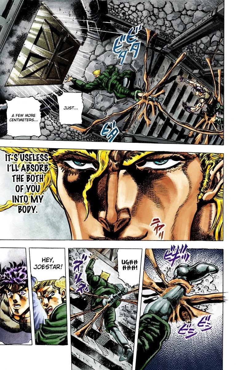 JoJo’s Bizarre Adventure Part 2 – Battle Tendency (Colored) Chapter 16 - Page 13