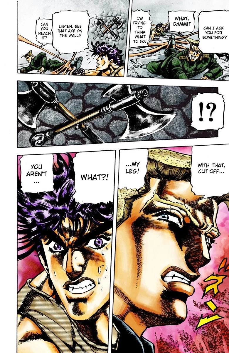 JoJo’s Bizarre Adventure Part 2 – Battle Tendency (Colored) Chapter 16 - Page 14