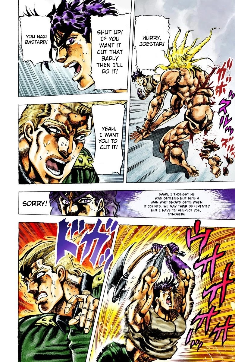 JoJo’s Bizarre Adventure Part 2 – Battle Tendency (Colored) Chapter 16 - Page 16
