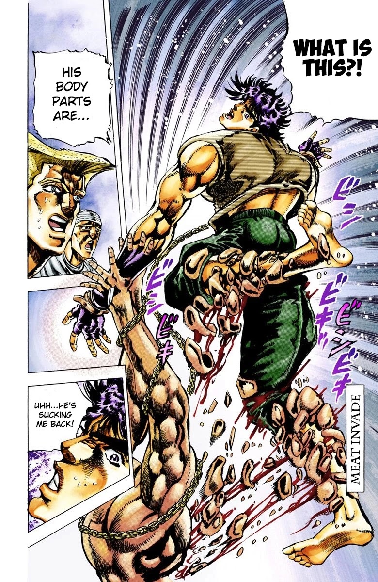 JoJo’s Bizarre Adventure Part 2 – Battle Tendency (Colored) Chapter 16 - Page 8