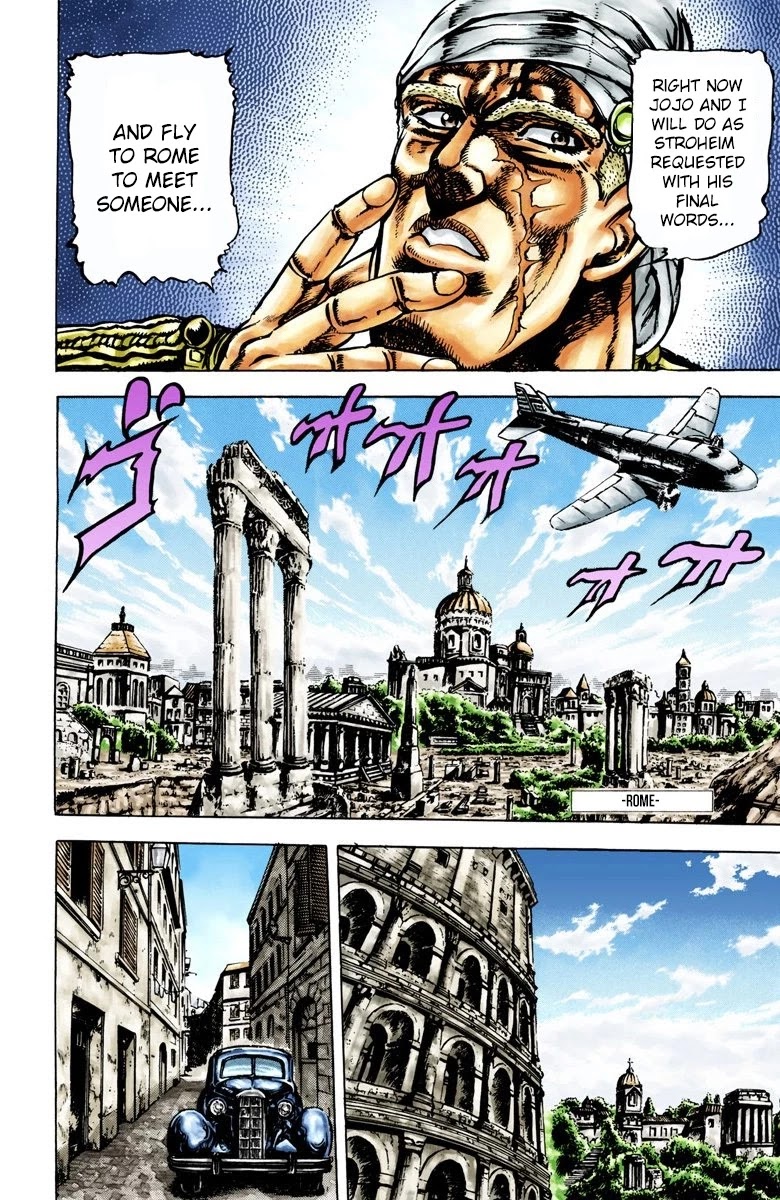 JoJo’s Bizarre Adventure Part 2 – Battle Tendency (Colored) Chapter 18 - Page 8