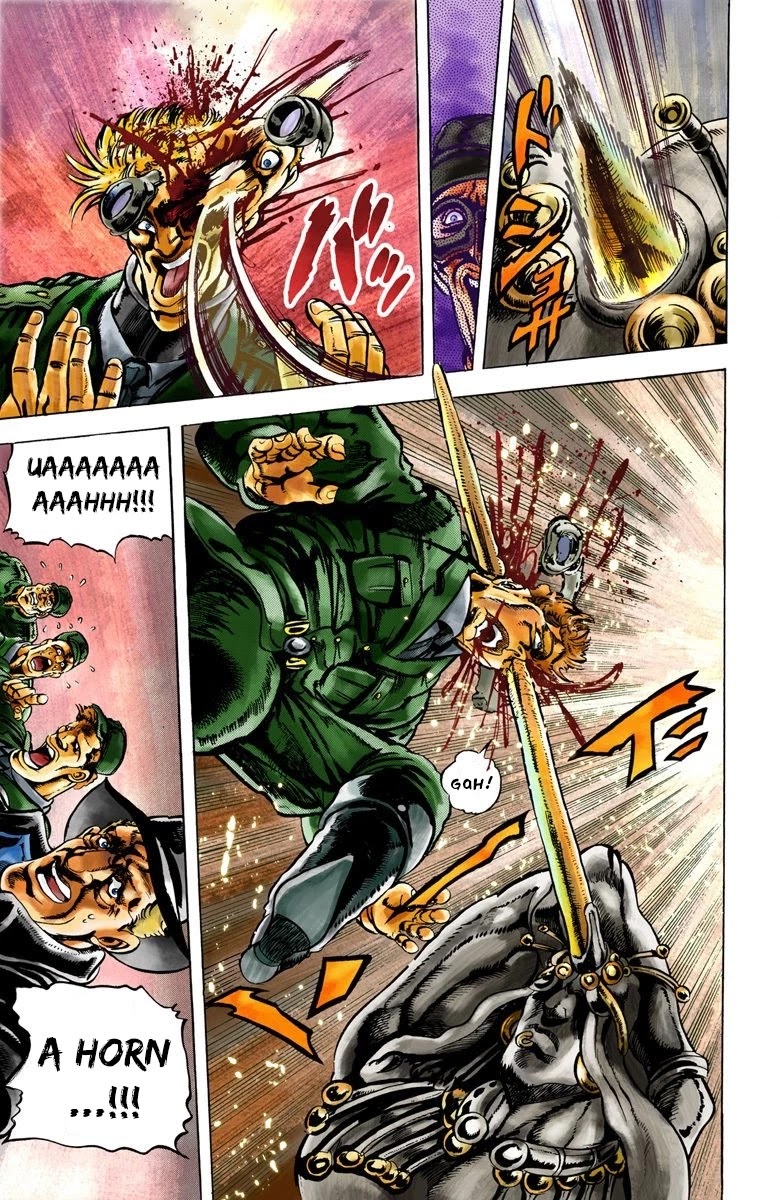 JoJo’s Bizarre Adventure Part 2 – Battle Tendency (Colored) Chapter 20 - Page 6