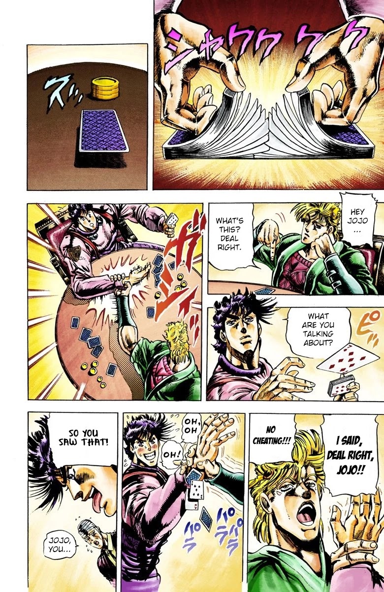 JoJo’s Bizarre Adventure Part 2 – Battle Tendency (Colored) Chapter 21 - Page 3