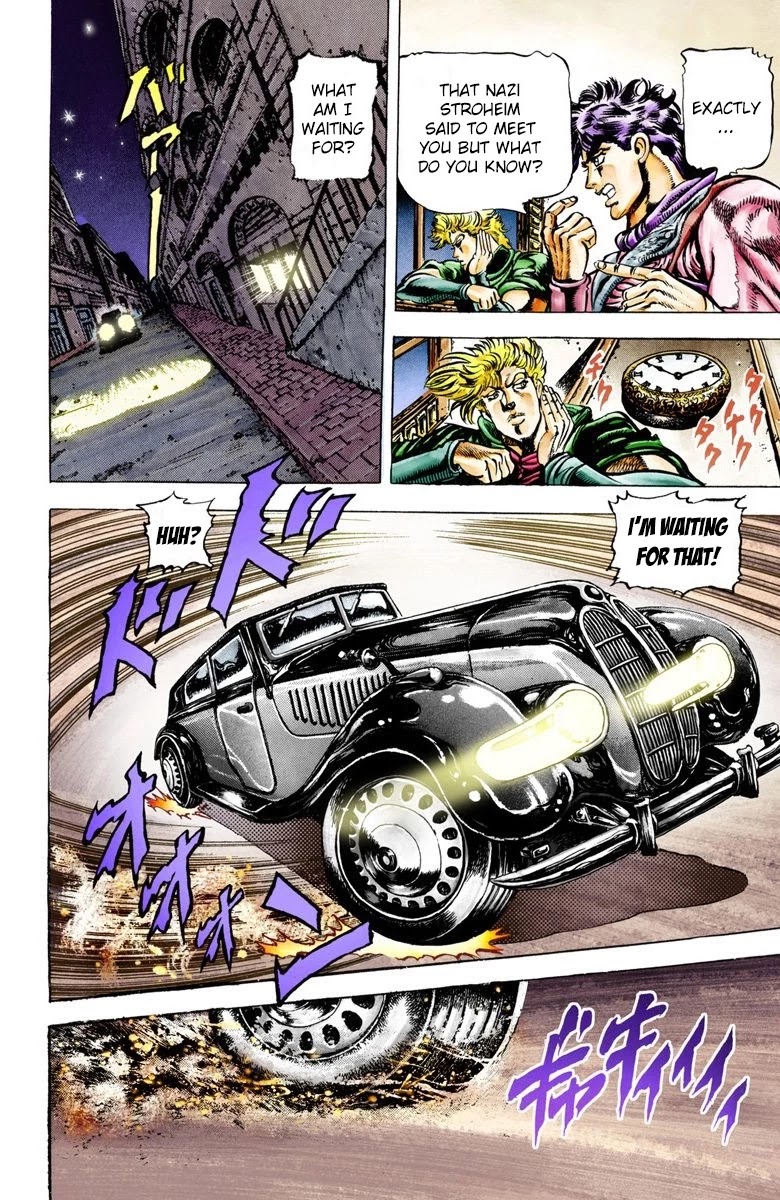 JoJo’s Bizarre Adventure Part 2 – Battle Tendency (Colored) Chapter 21 - Page 5