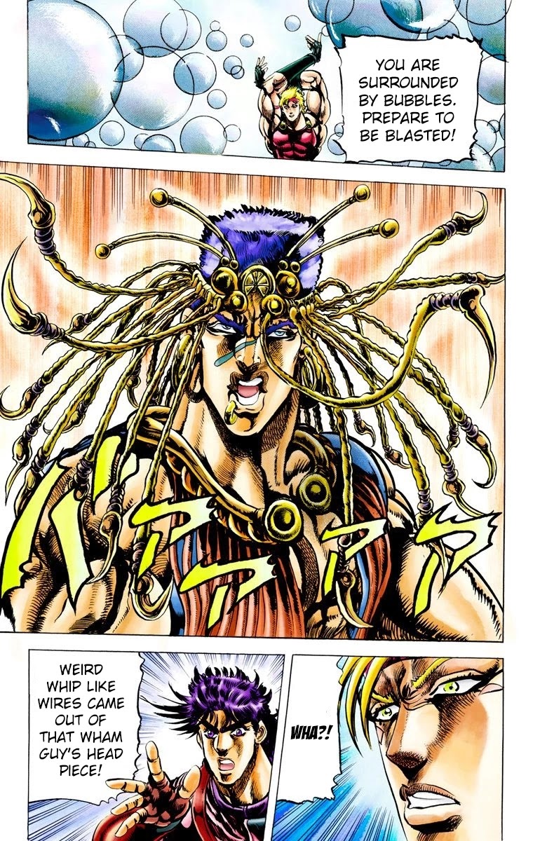 JoJo’s Bizarre Adventure Part 2 – Battle Tendency (Colored) Chapter 22 - Page 12