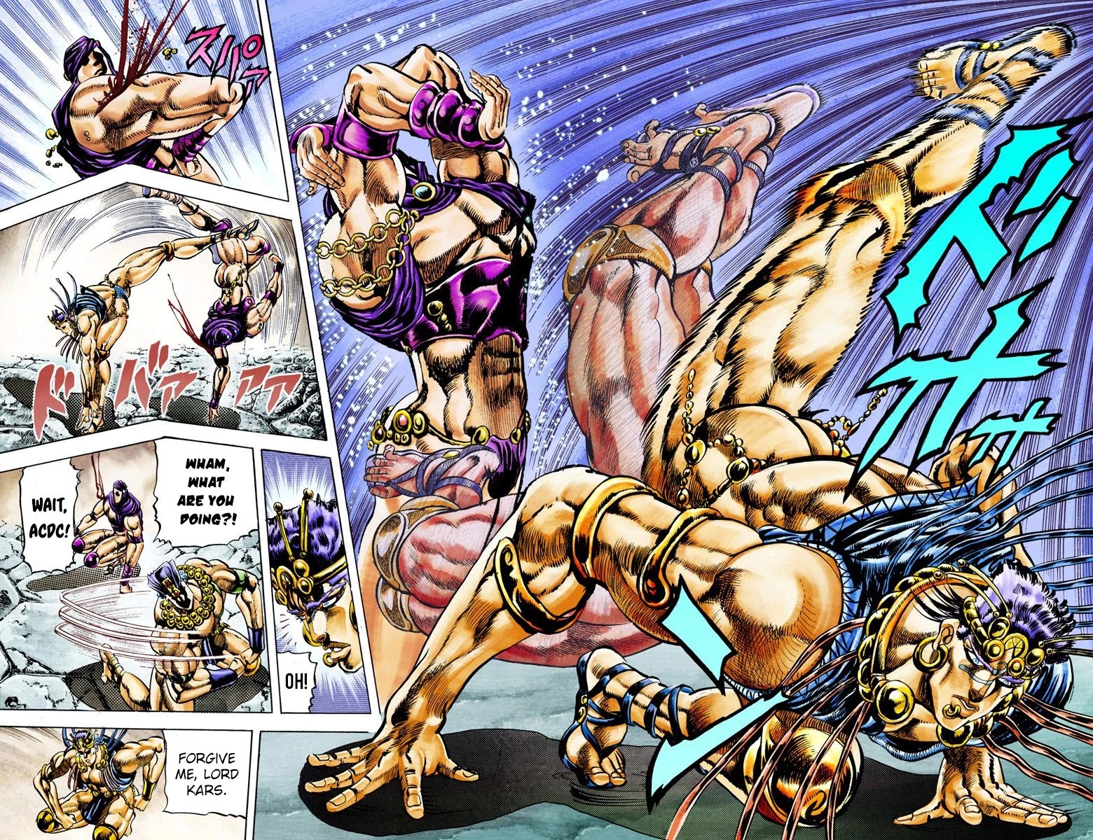 JoJo’s Bizarre Adventure Part 2 – Battle Tendency (Colored) Chapter 22 - Page 3
