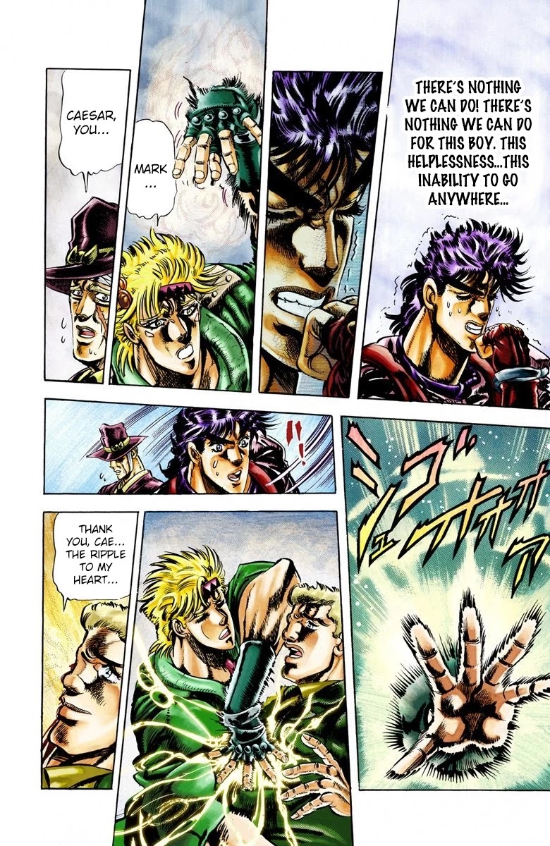 JoJo’s Bizarre Adventure Part 2 – Battle Tendency (Colored) Chapter 22 - Page 6