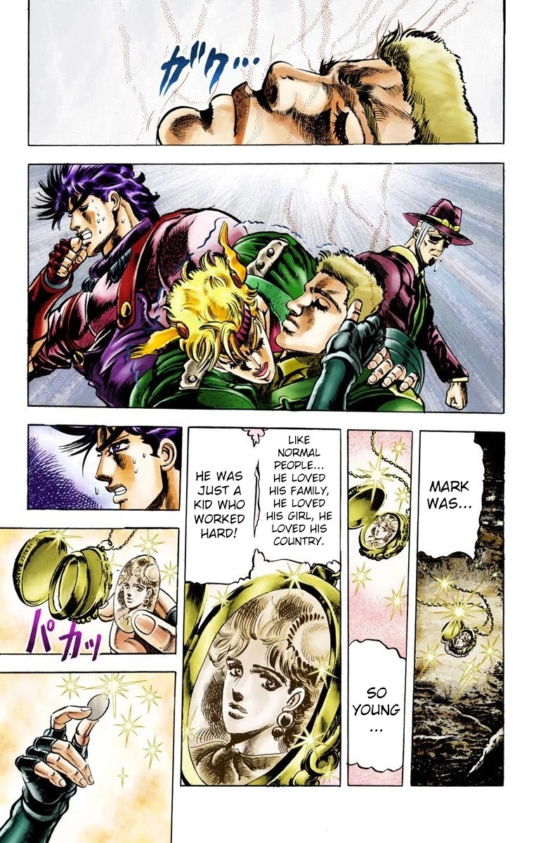 JoJo’s Bizarre Adventure Part 2 – Battle Tendency (Colored) Chapter 22 - Page 7