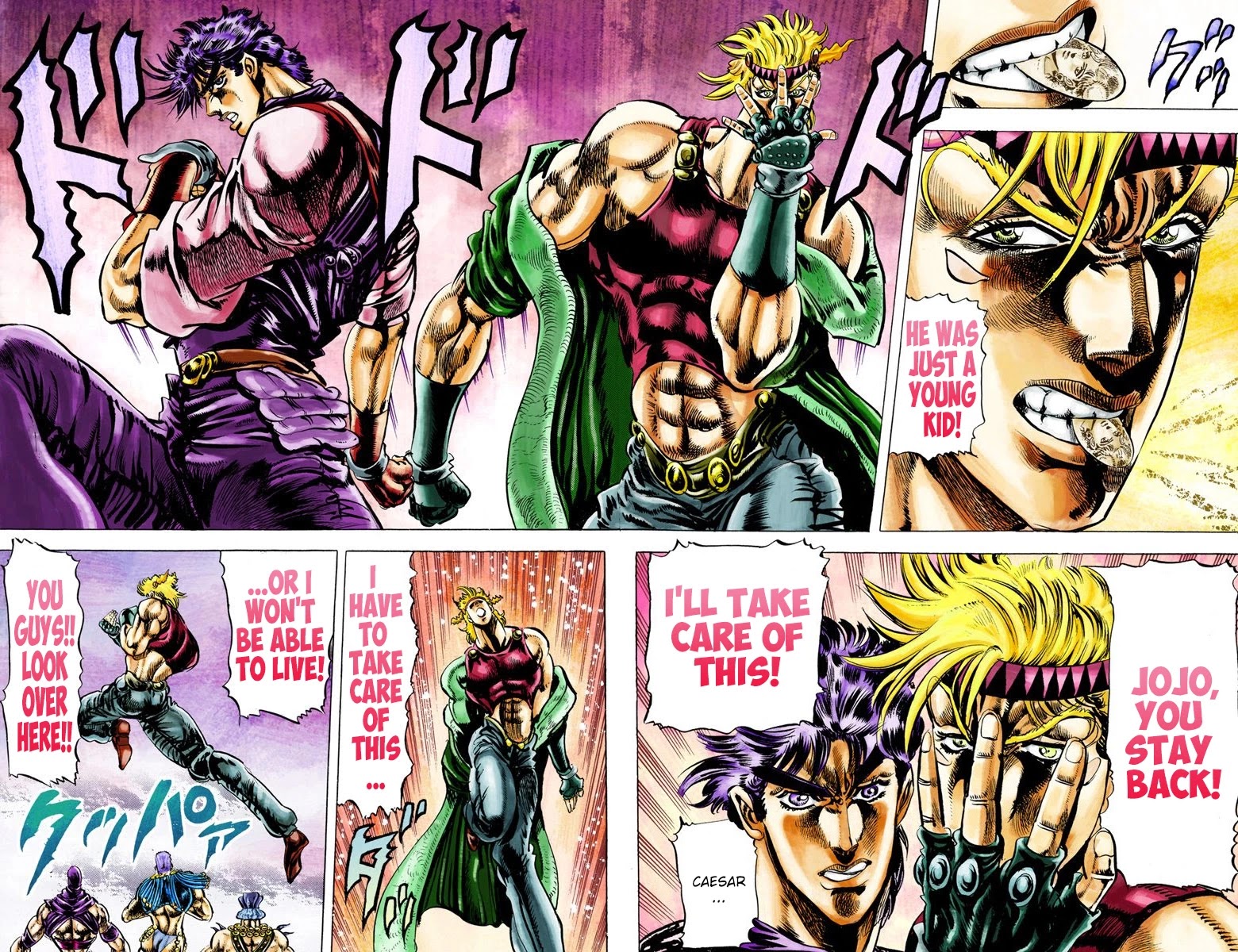 JoJo’s Bizarre Adventure Part 2 – Battle Tendency (Colored) Chapter 22 - Page 8