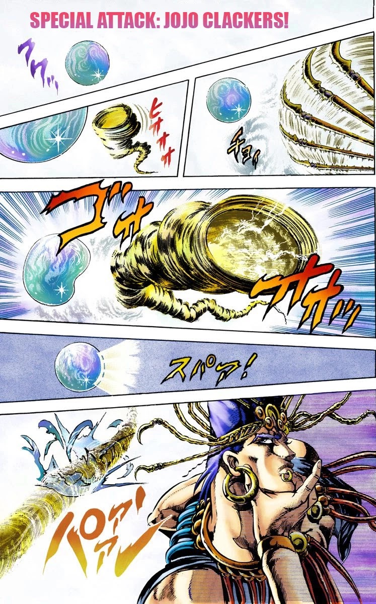 JoJo’s Bizarre Adventure Part 2 – Battle Tendency (Colored) Chapter 23 - Page 1