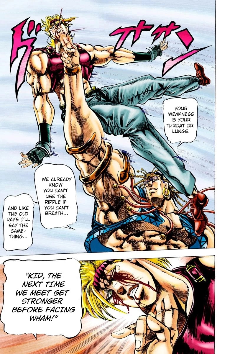 JoJo’s Bizarre Adventure Part 2 – Battle Tendency (Colored) Chapter 23 - Page 11