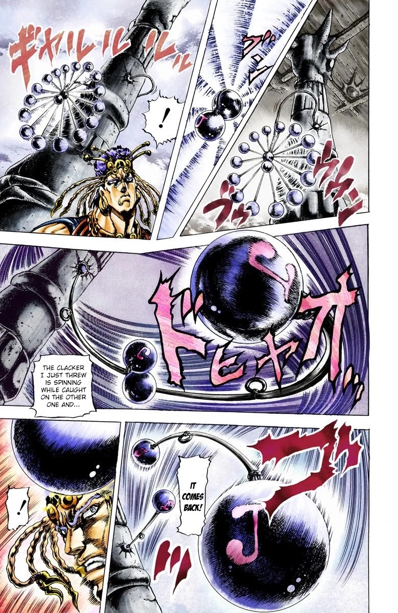 JoJo’s Bizarre Adventure Part 2 – Battle Tendency (Colored) Chapter 24 - Page 14