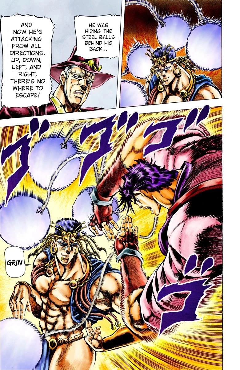 JoJo’s Bizarre Adventure Part 2 – Battle Tendency (Colored) Chapter 24 - Page 8