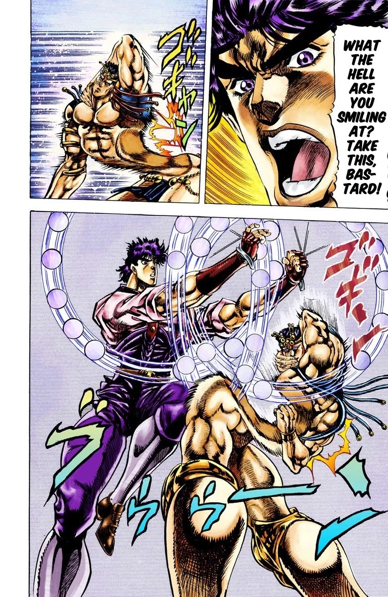 JoJo’s Bizarre Adventure Part 2 – Battle Tendency (Colored) Chapter 24 - Page 9
