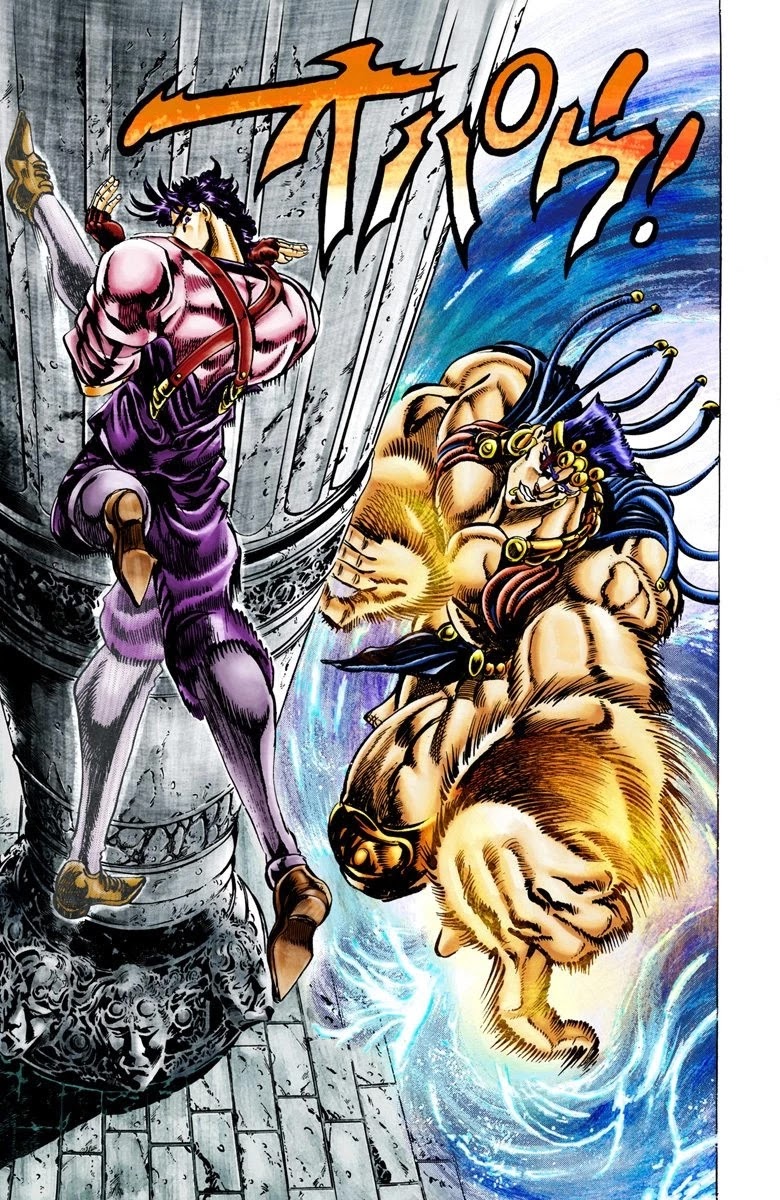 JoJo’s Bizarre Adventure Part 2 – Battle Tendency (Colored) Chapter 25 - Page 8