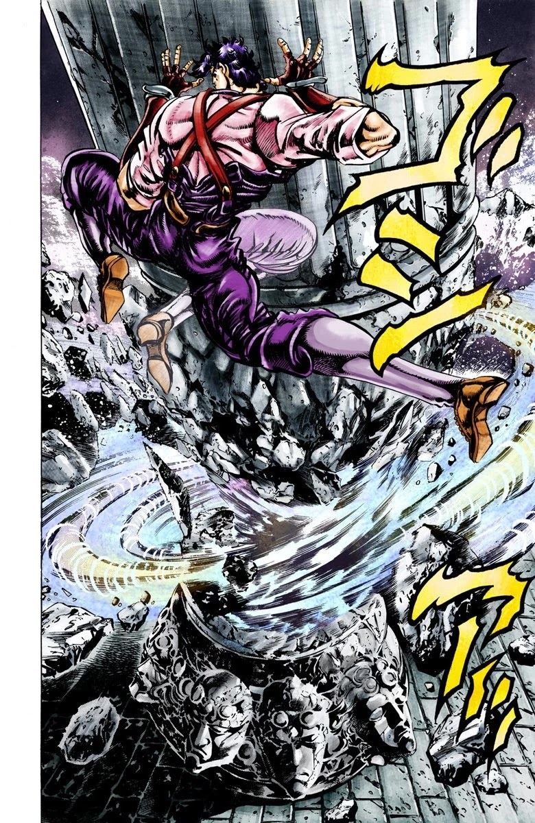 JoJo’s Bizarre Adventure Part 2 – Battle Tendency (Colored) Chapter 25 - Page 9