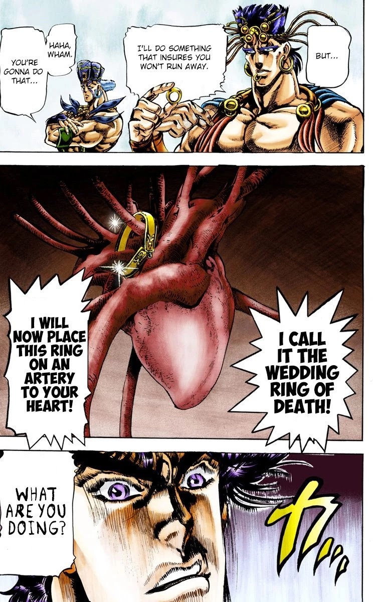 JoJo’s Bizarre Adventure Part 2 – Battle Tendency (Colored) Chapter 26 - Page 10