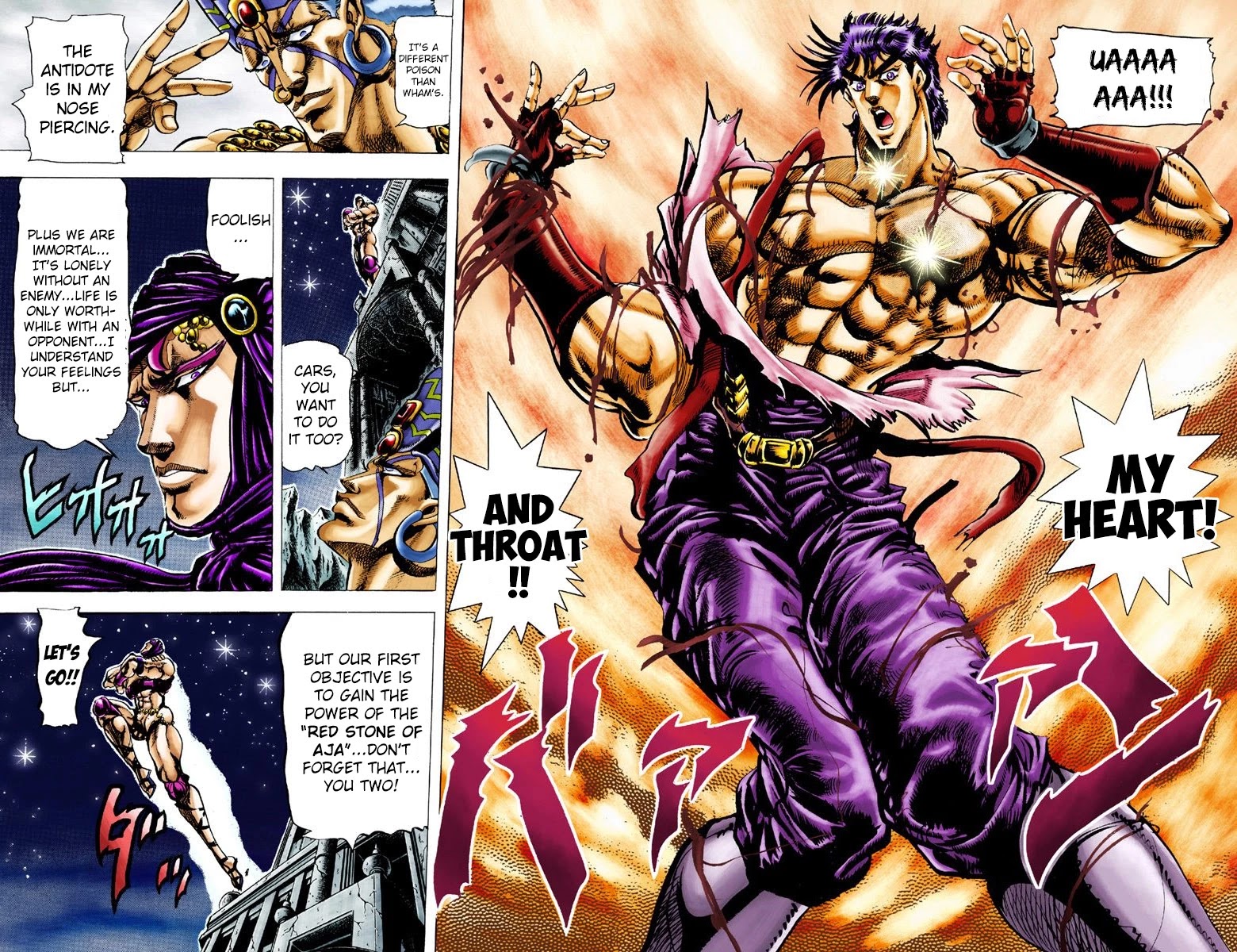 JoJo’s Bizarre Adventure Part 2 – Battle Tendency (Colored) Chapter 26 - Page 13