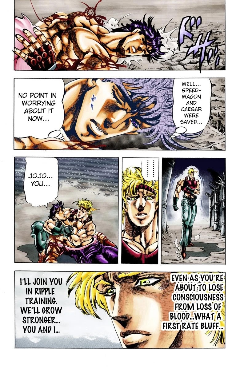 JoJo’s Bizarre Adventure Part 2 – Battle Tendency (Colored) Chapter 26 - Page 15