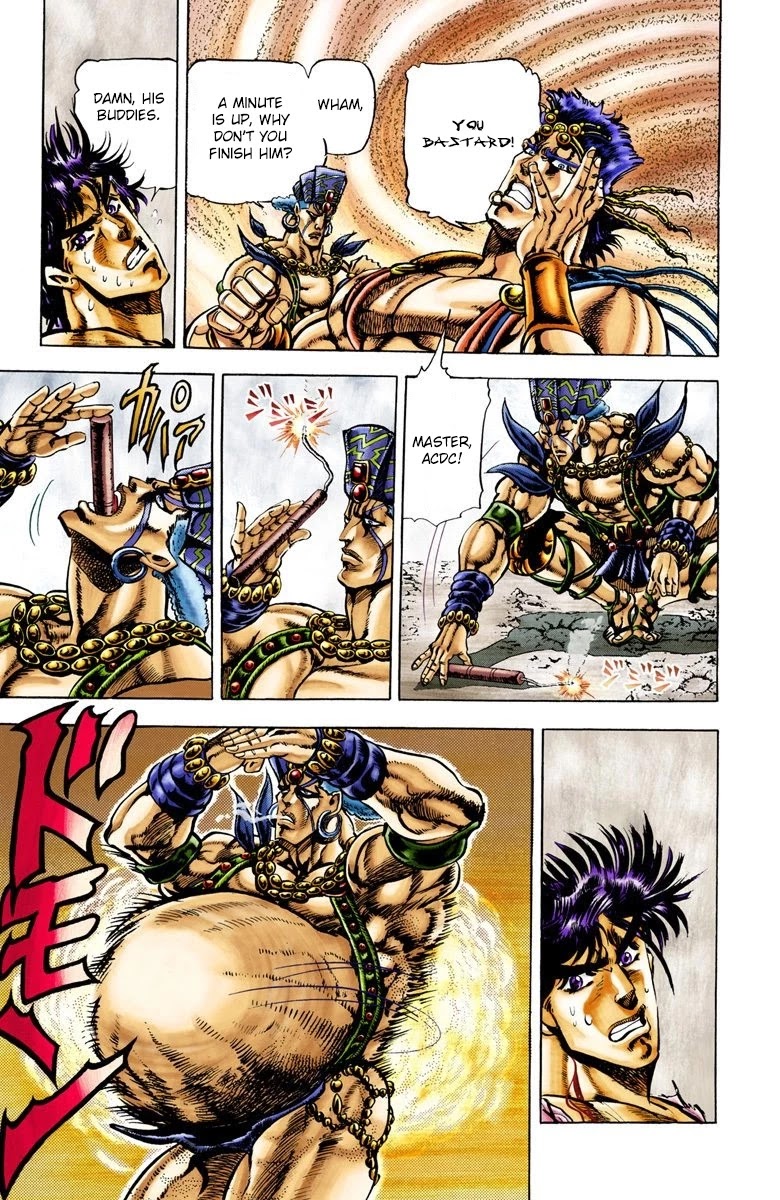 JoJo’s Bizarre Adventure Part 2 – Battle Tendency (Colored) Chapter 26 - Page 8