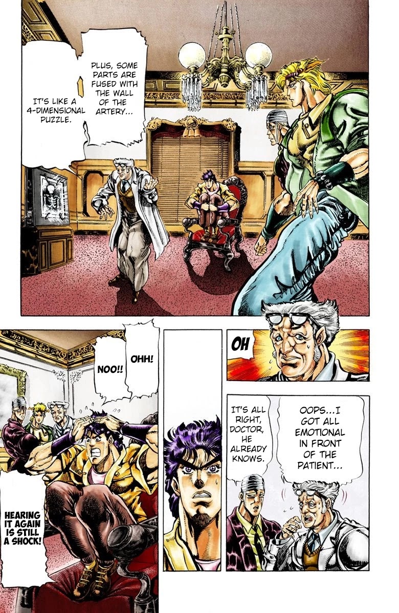 JoJo’s Bizarre Adventure Part 2 – Battle Tendency (Colored) Chapter 27 - Page 1