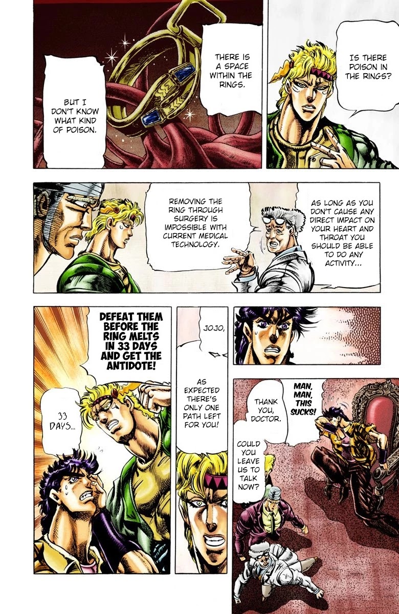 JoJo’s Bizarre Adventure Part 2 – Battle Tendency (Colored) Chapter 27 - Page 2