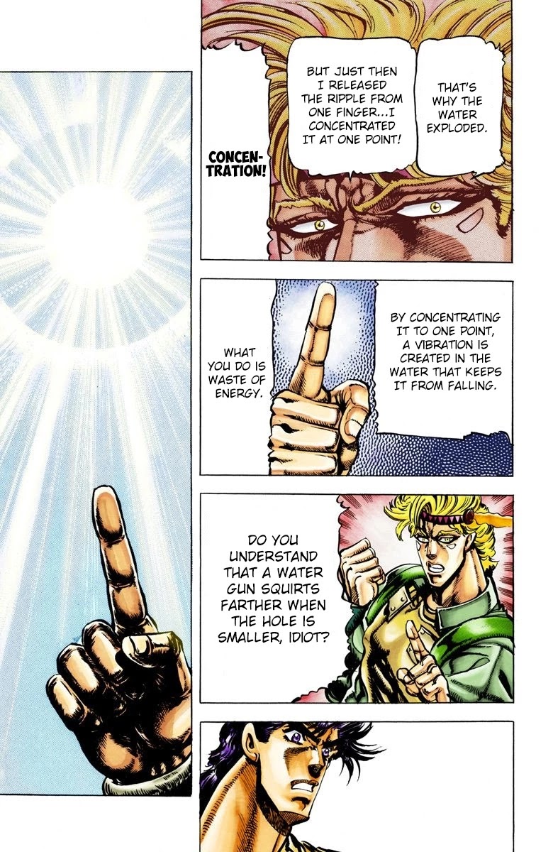 JoJo’s Bizarre Adventure Part 2 – Battle Tendency (Colored) Chapter 27 - Page 7