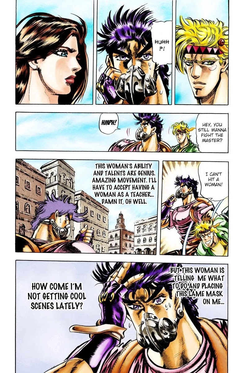 JoJo’s Bizarre Adventure Part 2 – Battle Tendency (Colored) Chapter 28 - Page 10