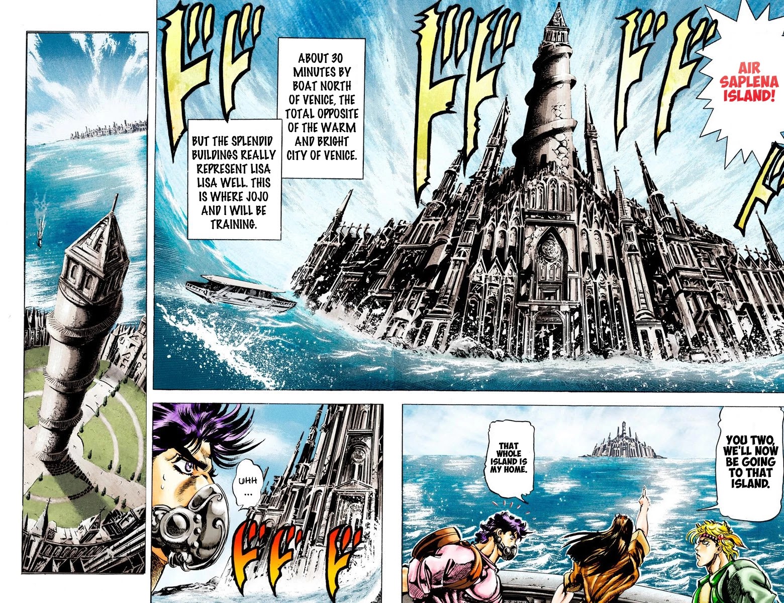 JoJo’s Bizarre Adventure Part 2 – Battle Tendency (Colored) Chapter 28 - Page 12