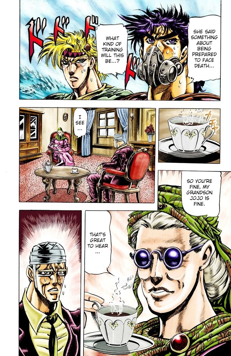 JoJo’s Bizarre Adventure Part 2 – Battle Tendency (Colored) Chapter 28 - Page 13