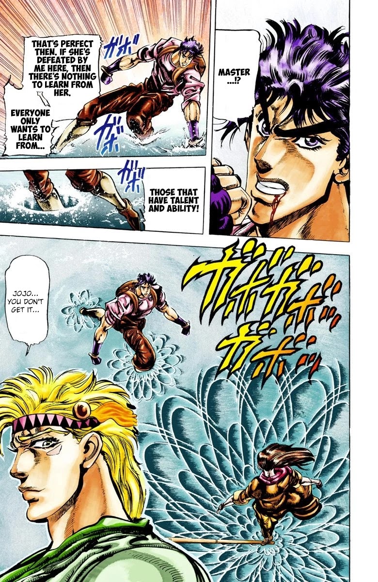 JoJo’s Bizarre Adventure Part 2 – Battle Tendency (Colored) Chapter 28 - Page 3