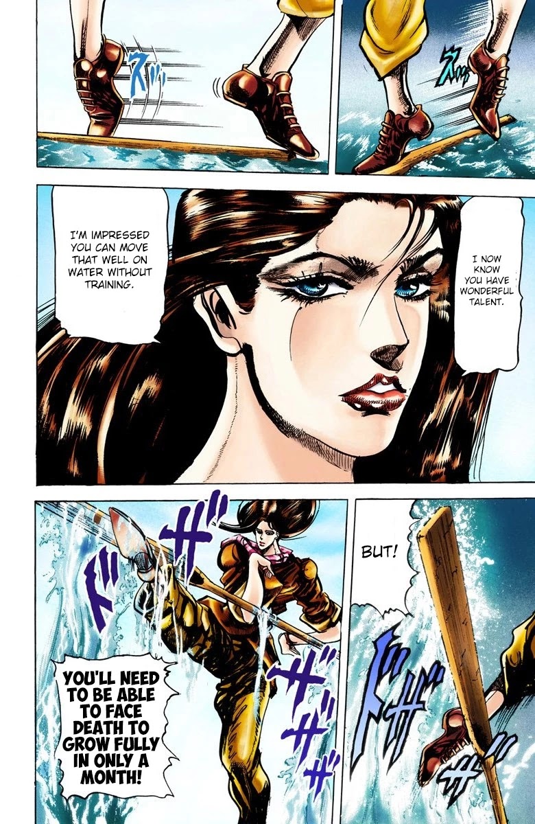 JoJo’s Bizarre Adventure Part 2 – Battle Tendency (Colored) Chapter 28 - Page 4