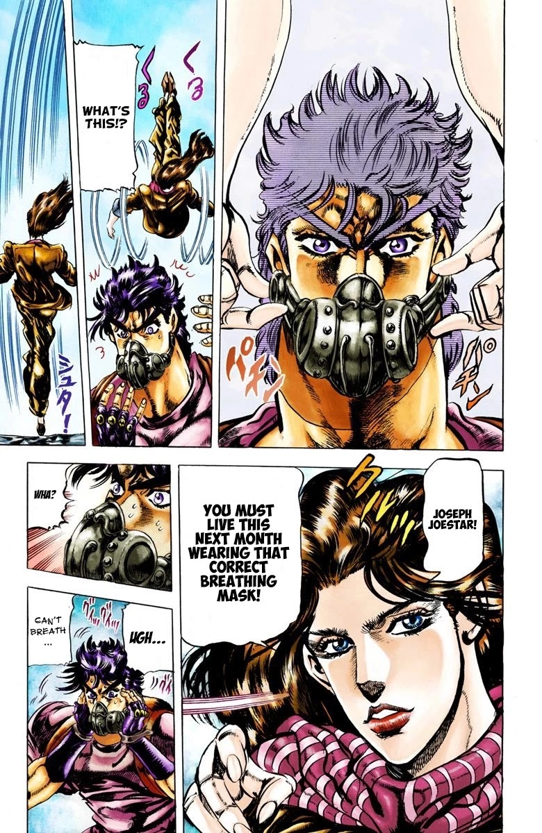 JoJo’s Bizarre Adventure Part 2 – Battle Tendency (Colored) Chapter 28 - Page 7