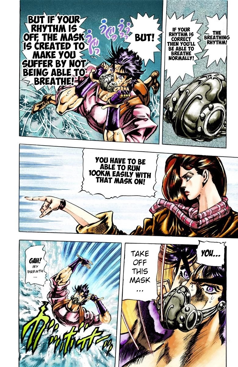 JoJo’s Bizarre Adventure Part 2 – Battle Tendency (Colored) Chapter 28 - Page 8