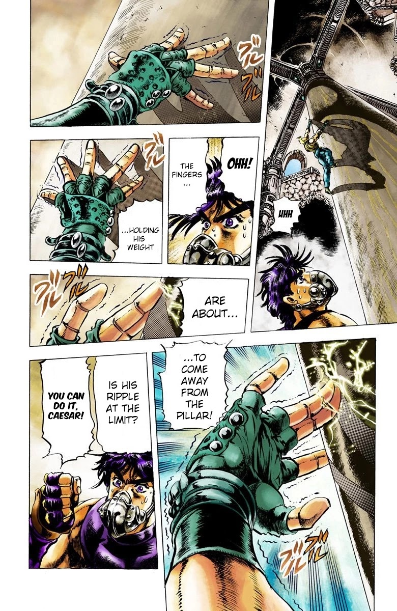 JoJo’s Bizarre Adventure Part 2 – Battle Tendency (Colored) Chapter 29 - Page 10