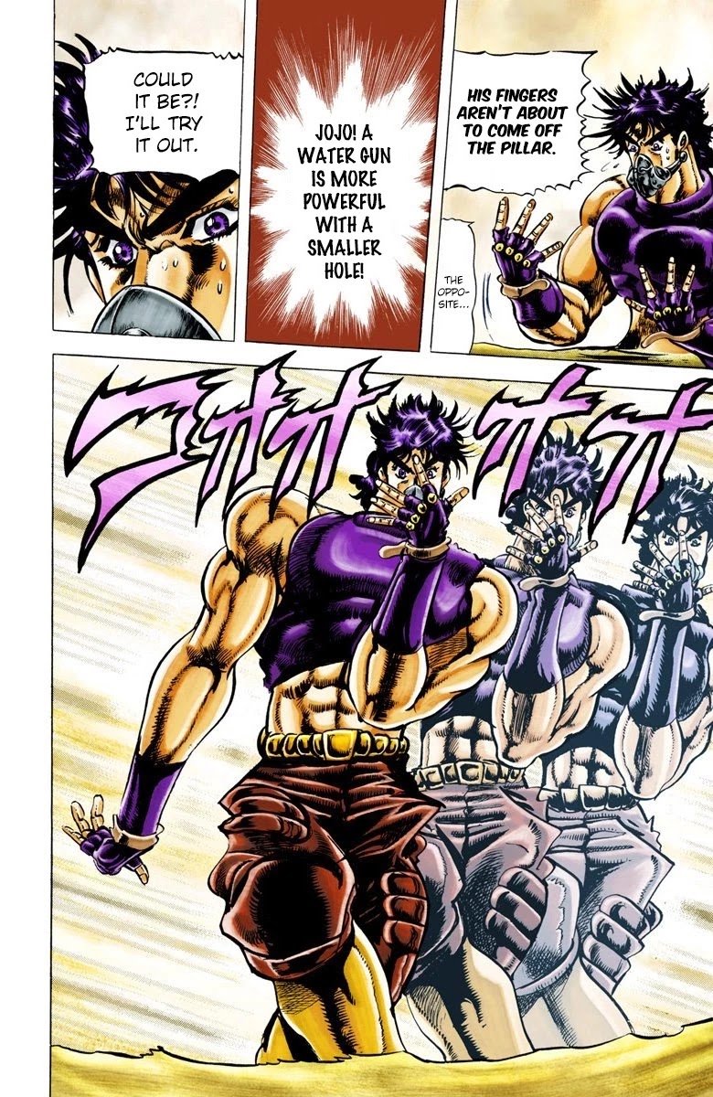 JoJo’s Bizarre Adventure Part 2 – Battle Tendency (Colored) Chapter 29 - Page 12
