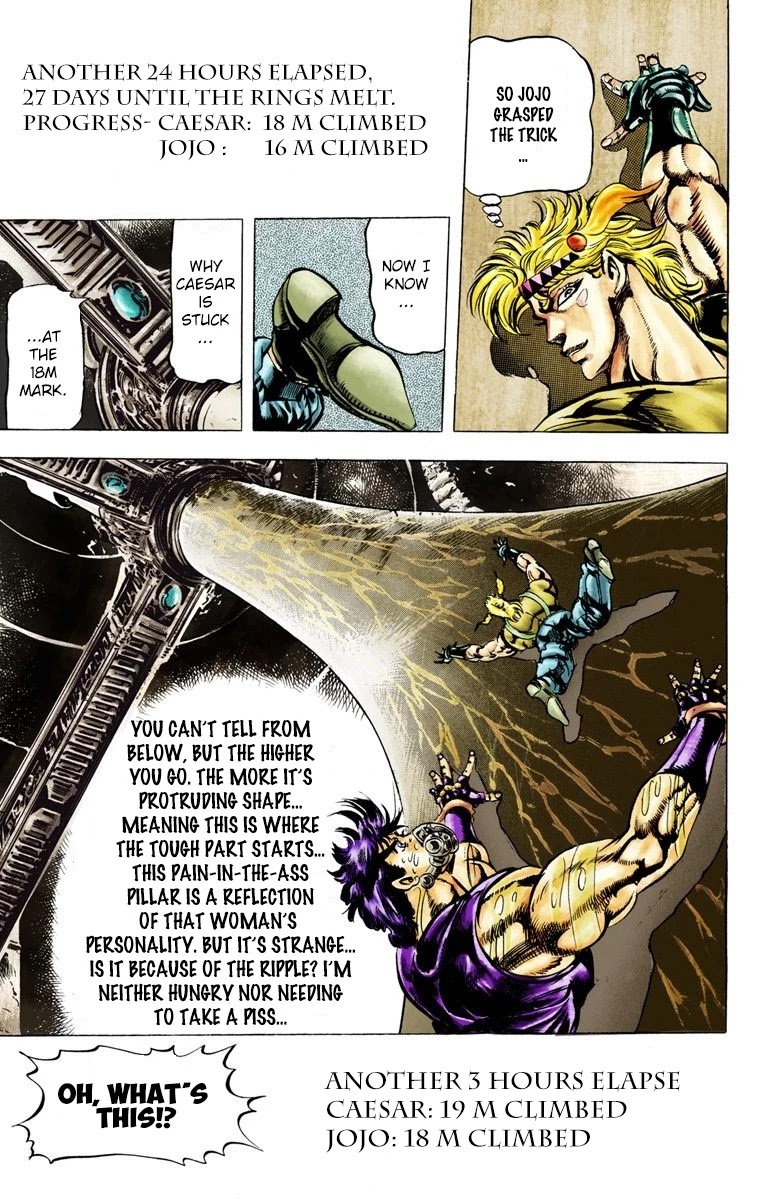 JoJo’s Bizarre Adventure Part 2 – Battle Tendency (Colored) Chapter 29 - Page 15