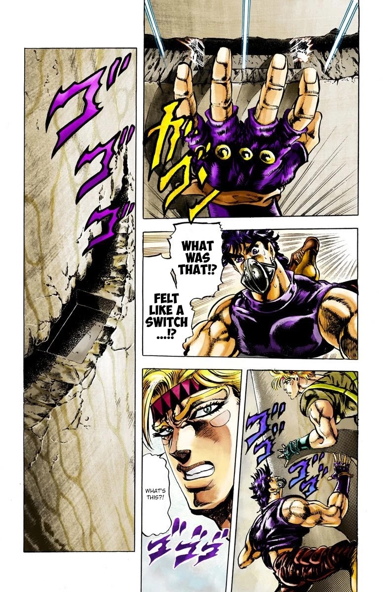 JoJo’s Bizarre Adventure Part 2 – Battle Tendency (Colored) Chapter 29 - Page 17