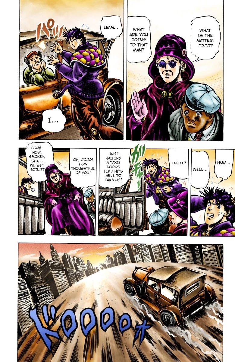 JoJo’s Bizarre Adventure Part 2 – Battle Tendency (Colored) Chapter 3 - Page 3