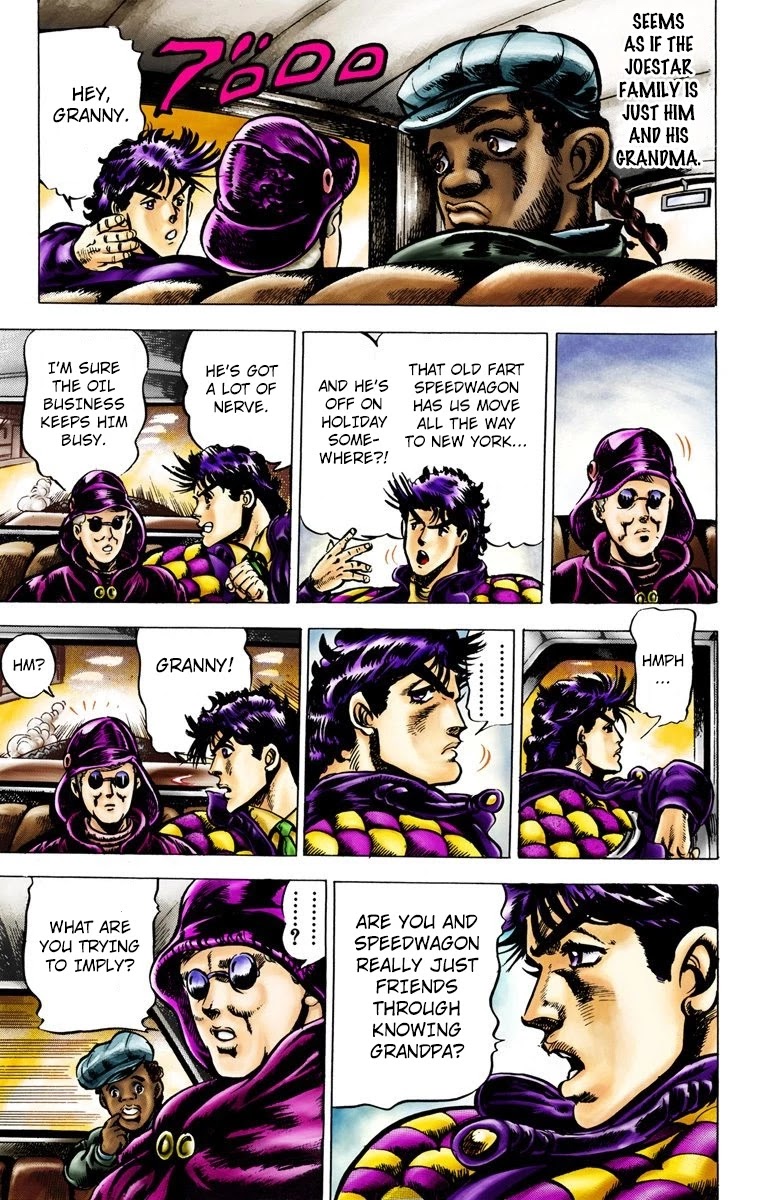 JoJo’s Bizarre Adventure Part 2 – Battle Tendency (Colored) Chapter 3 - Page 4