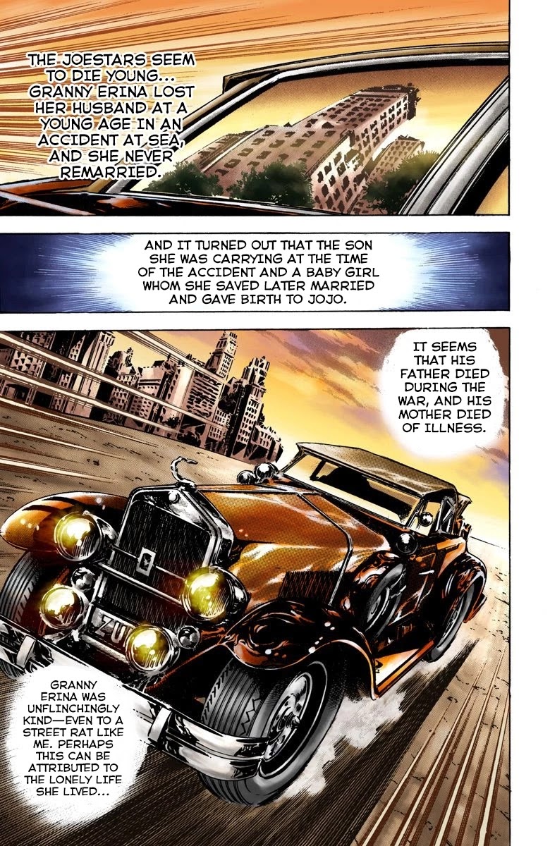 JoJo’s Bizarre Adventure Part 2 – Battle Tendency (Colored) Chapter 3 - Page 6