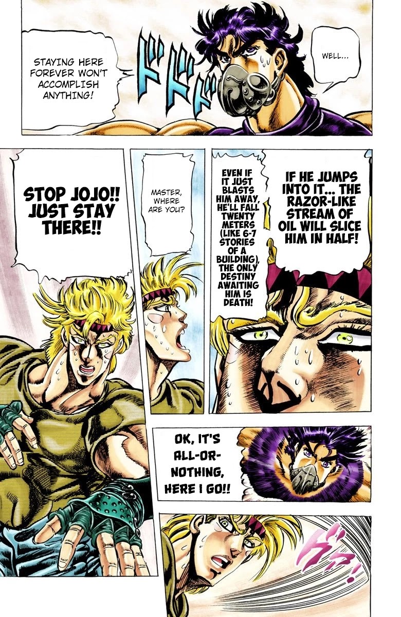 JoJo’s Bizarre Adventure Part 2 – Battle Tendency (Colored) Chapter 30 - Page 10