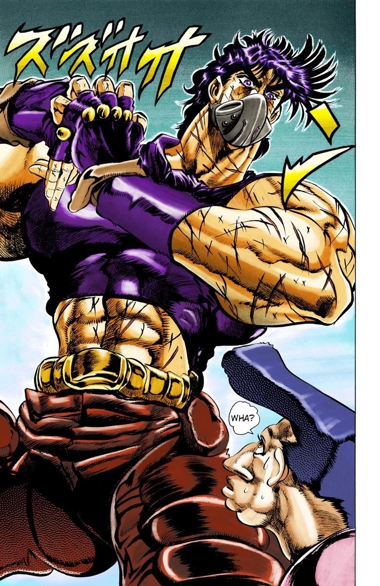 JoJo’s Bizarre Adventure Part 2 – Battle Tendency (Colored) Chapter 31 - Page 12