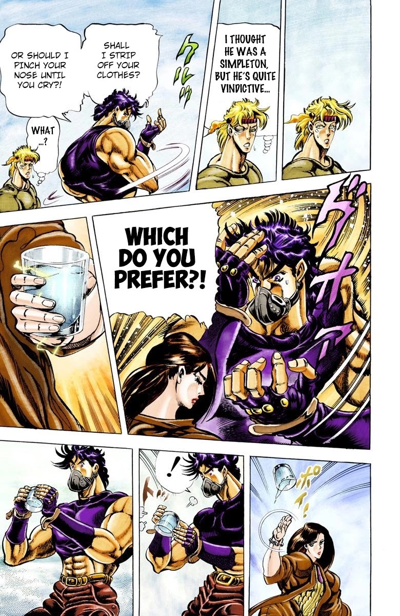 JoJo’s Bizarre Adventure Part 2 – Battle Tendency (Colored) Chapter 31 - Page 2