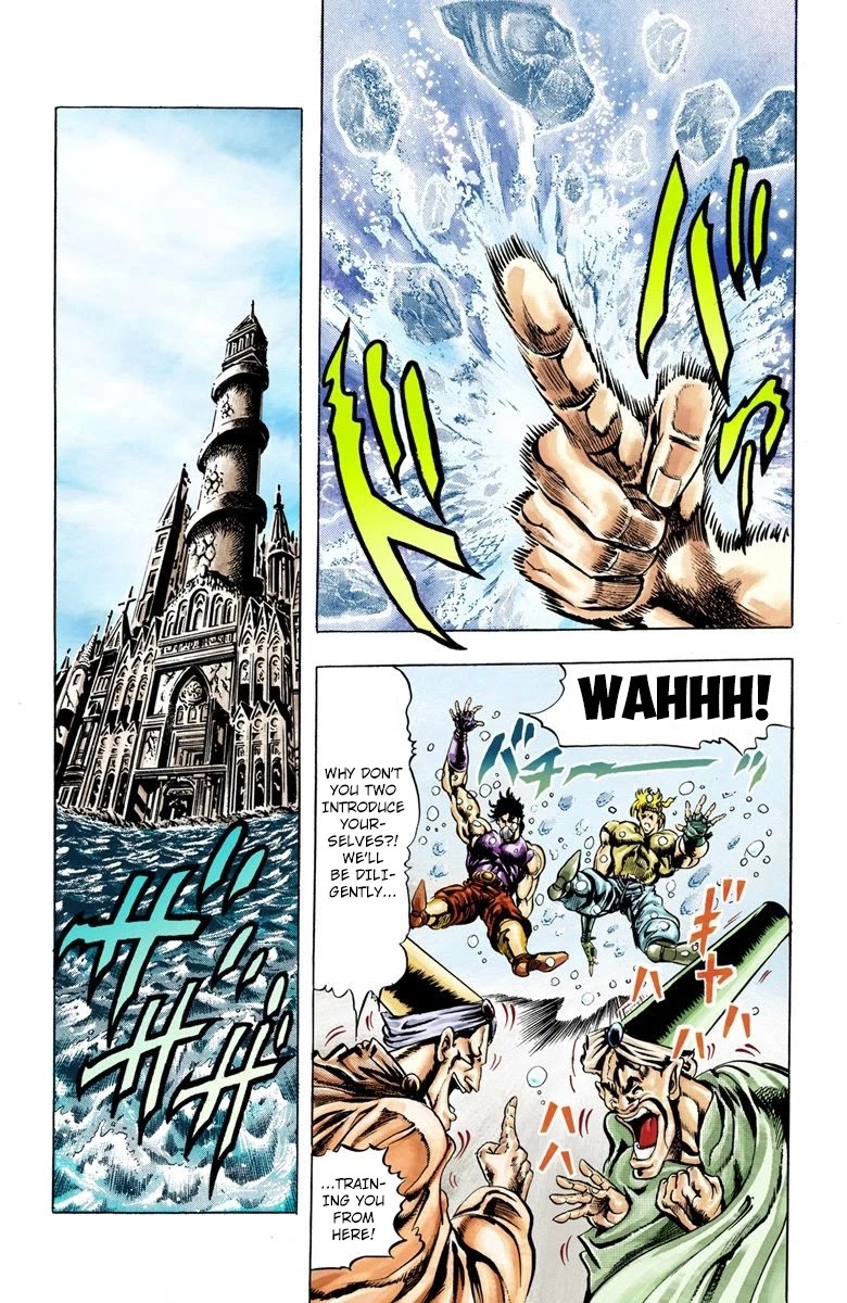 JoJo’s Bizarre Adventure Part 2 – Battle Tendency (Colored) Chapter 31 - Page 7