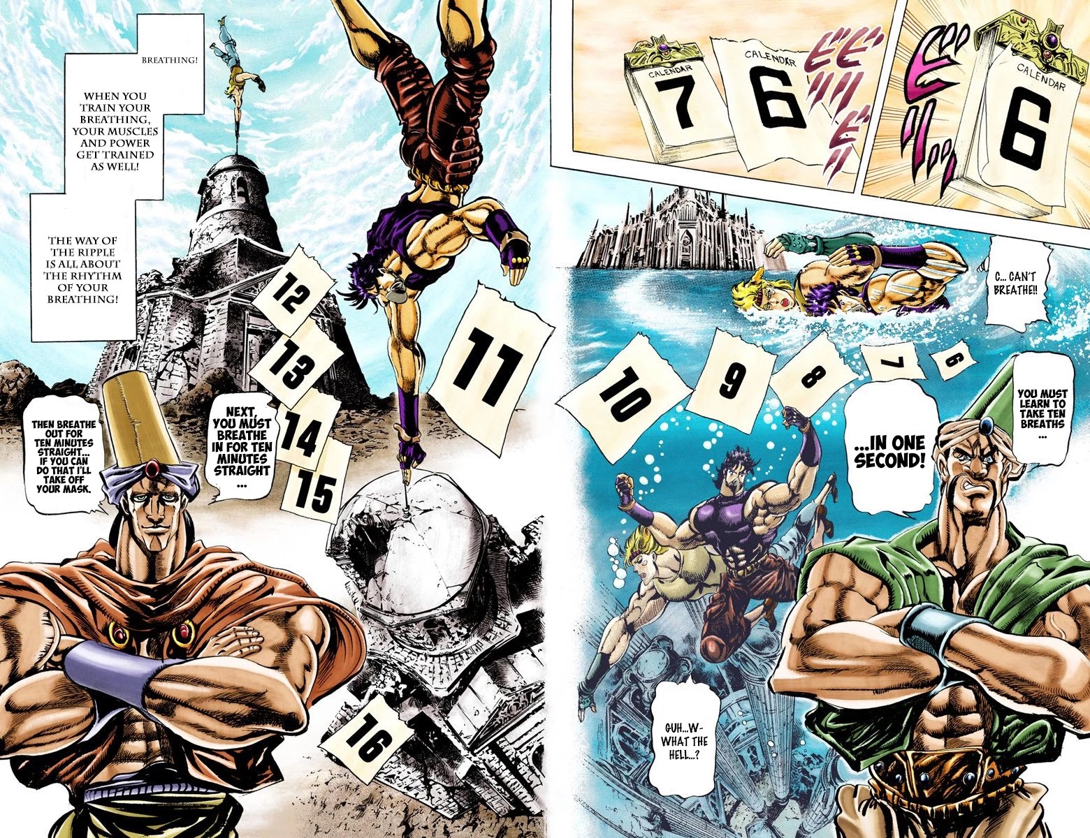 JoJo’s Bizarre Adventure Part 2 – Battle Tendency (Colored) Chapter 31 - Page 8