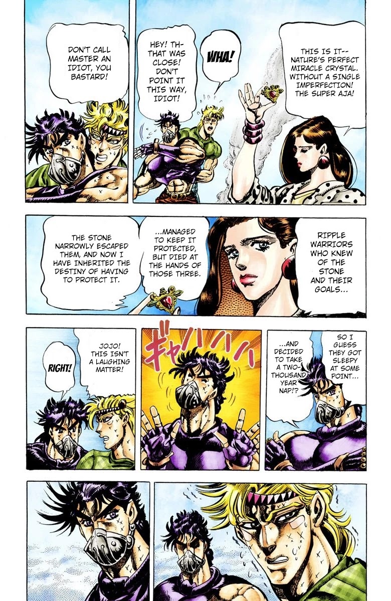 JoJo’s Bizarre Adventure Part 2 – Battle Tendency (Colored) Chapter 32 - Page 10