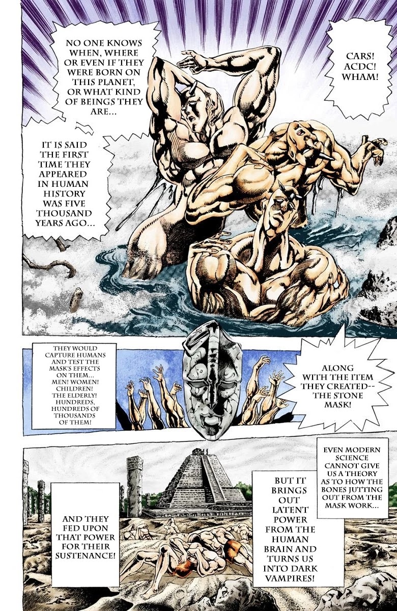 JoJo’s Bizarre Adventure Part 2 – Battle Tendency (Colored) Chapter 32 - Page 4