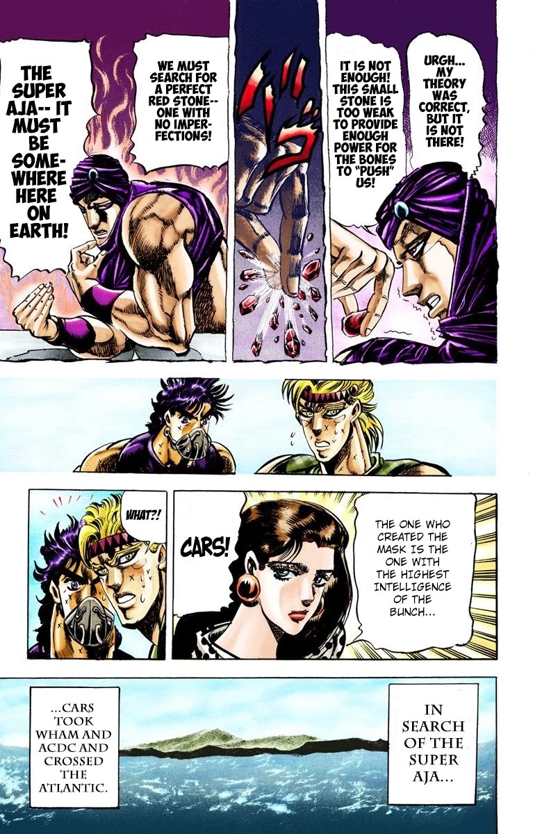 JoJo’s Bizarre Adventure Part 2 – Battle Tendency (Colored) Chapter 32 - Page 7